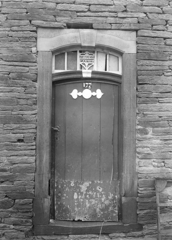 porte à un battant / Construction[Lierneux]