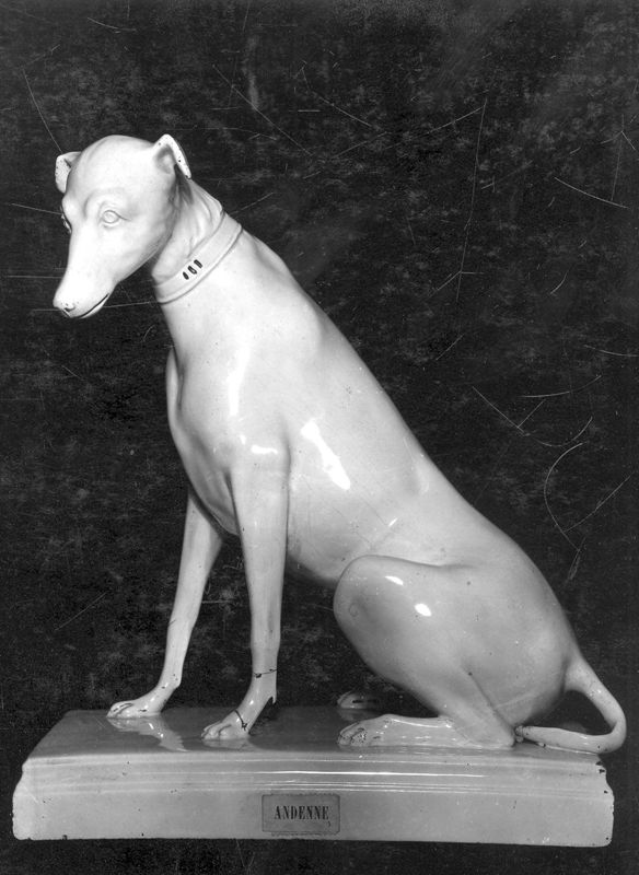 Chien assis