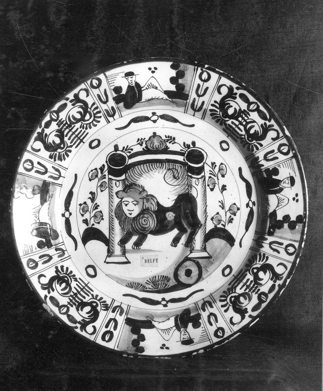 assiette décorative / Musées communaux (Verviers)