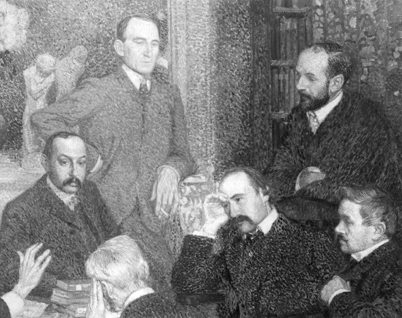 De lezing door Emile Verhaeren