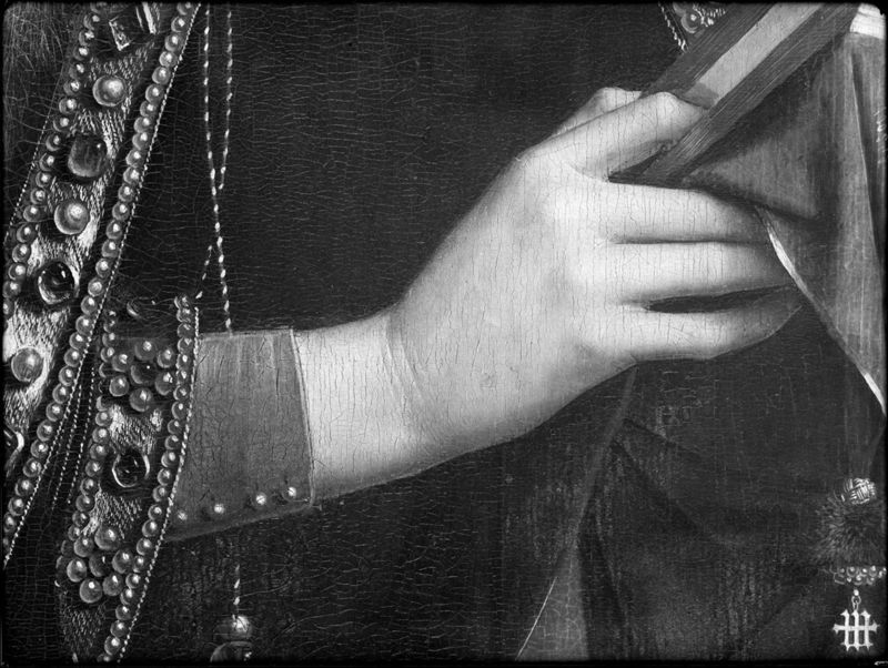 Lam Gods: Tronende O.-L.-Vrouw
