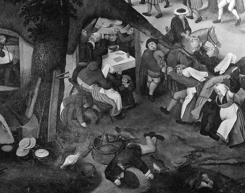 Kermesse avec théatre et procession