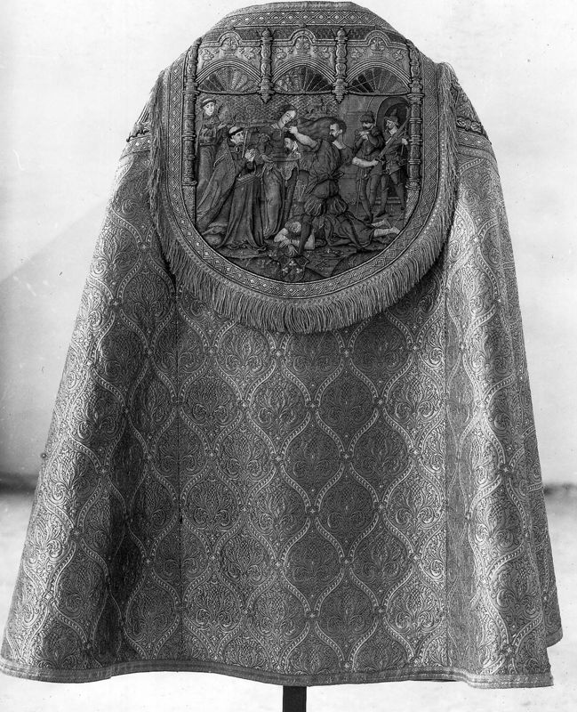 Kerstgewaad met de Onthoofding van Sint-Jan de Doper