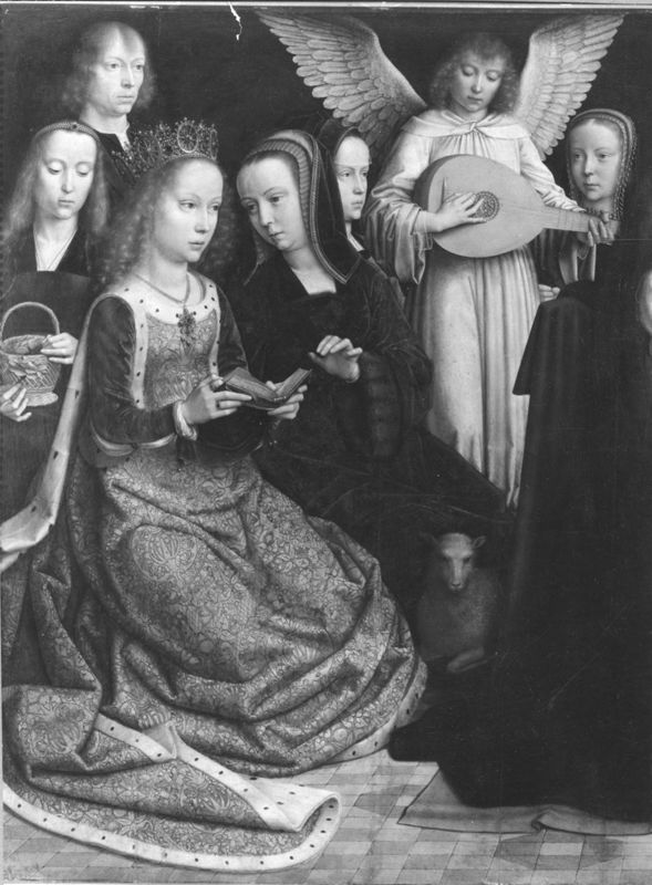 La Vierge et l'Enfant parmi les Vierges