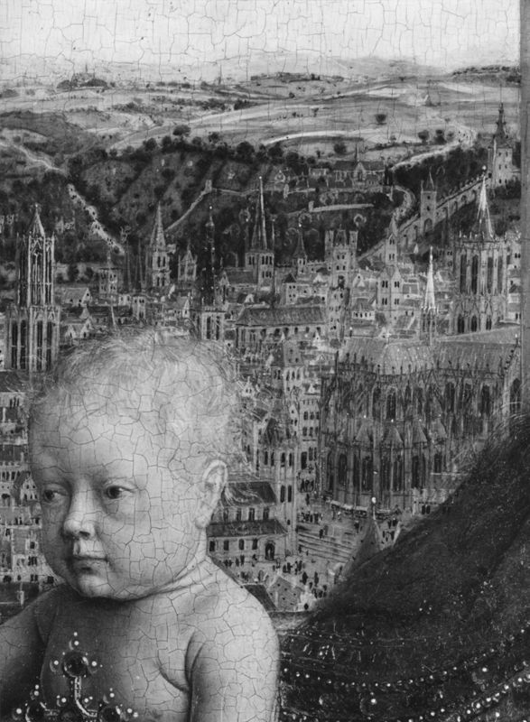 Vierge à l'Enfant avec le Chancelier Rolin
