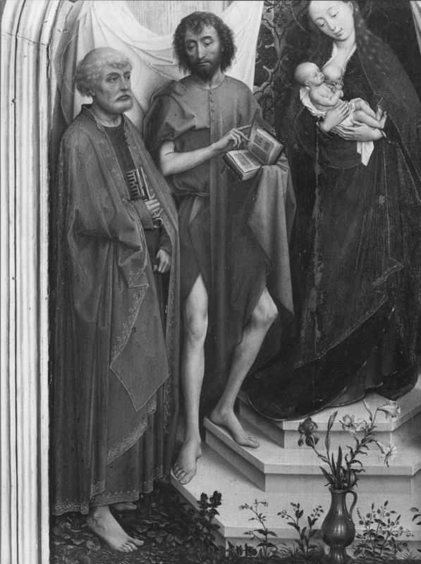 Vierge et Enfant, avec saints Pierre, Jean-Baptiste, Come et Damien
Medici-Madonna