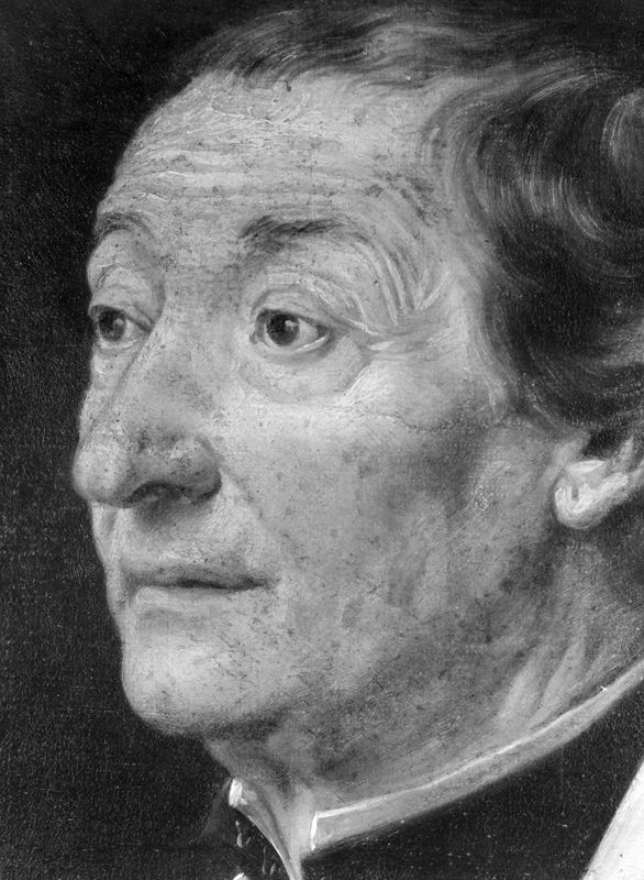 Portret van priester J.B. Raepsaet