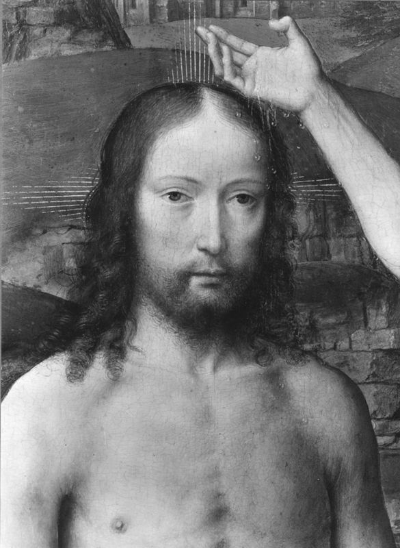 Retabel van Sint-Jan de Doper
Doop van Christus, Maria met Kind, schenkers en hun patroonheiligen