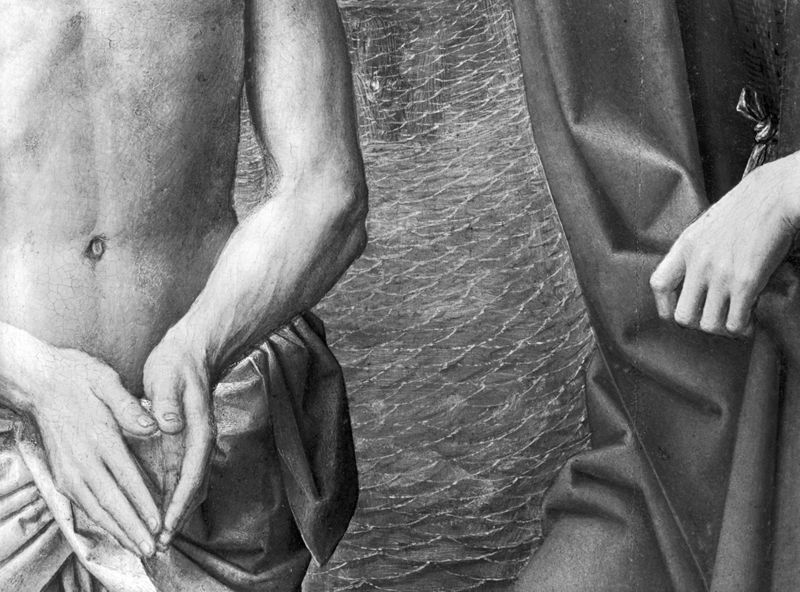 Retabel van Sint-Jan de Doper
Doop van Christus, Maria met Kind, schenkers en hun patroonheiligen