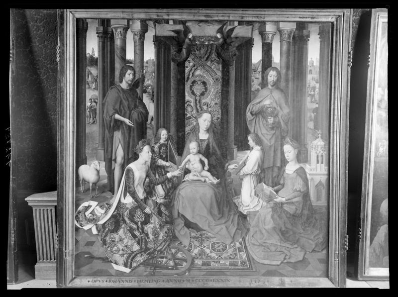 Triptiek van Johannes de Doper en Johannes de Evangelist (Johannesretabel)
Het Mystiek Huwelijk van de H. Catharina