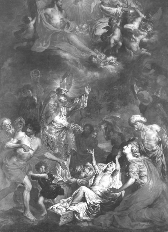 Opwekking van een dode door H.Martinus van Tours