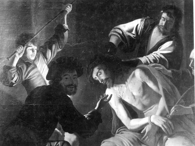 Doornenkroning en bespotting van Jezus