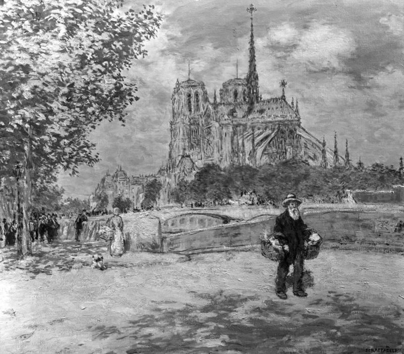 Le Chevet de Notre-Dame de Paris