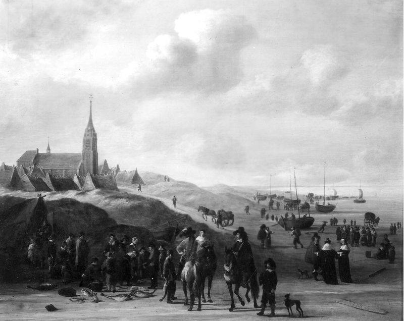Kustlandschap te Scheveningen