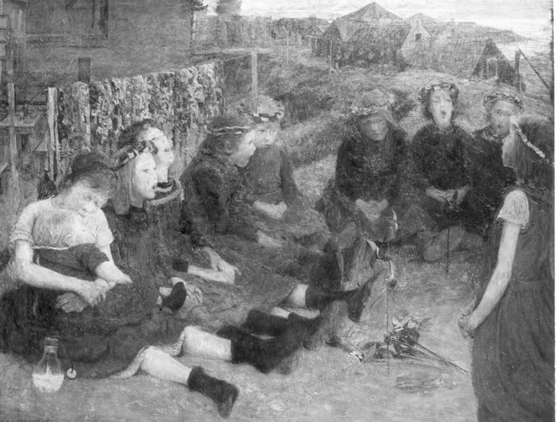 Zingende kinderen in Vlaanderen, Kroontjesspel