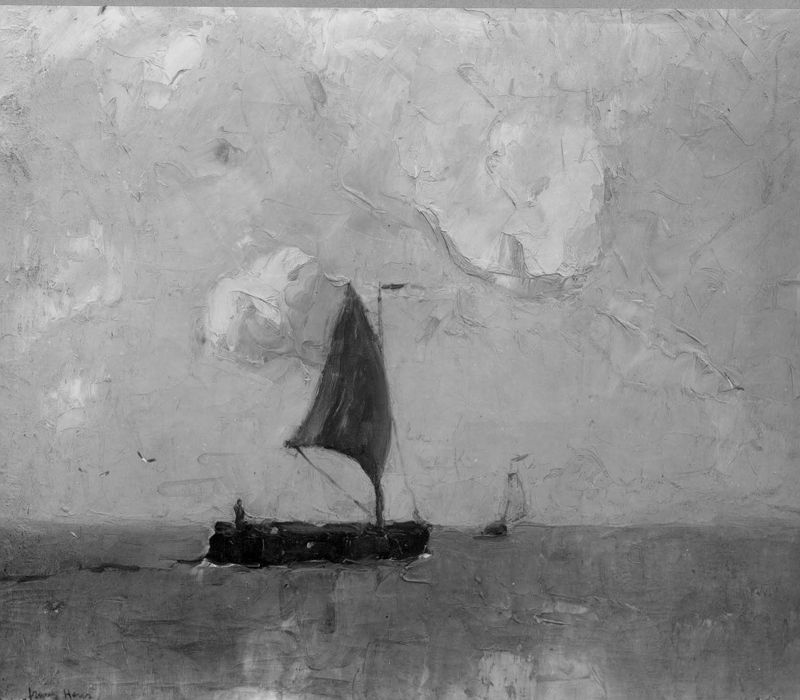 Regen op de Schelde