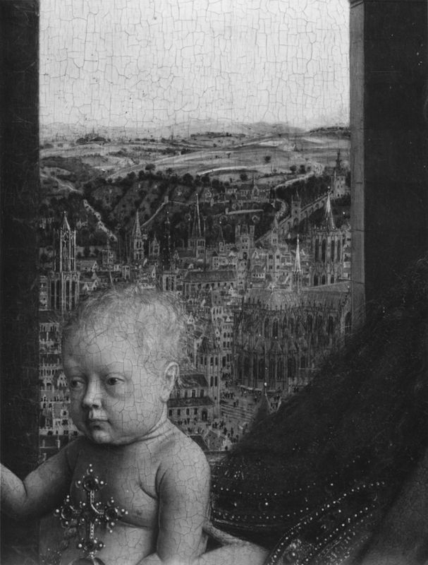 Vierge à l'Enfant avec le Chancelier Rolin
