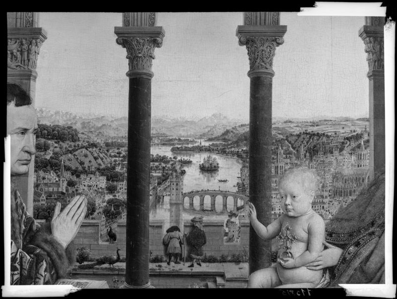 Vierge à l'Enfant avec le Chancelier Rolin