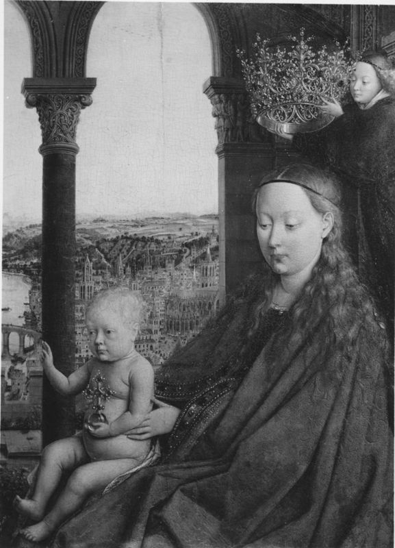 Vierge à l'Enfant avec le Chancelier Rolin