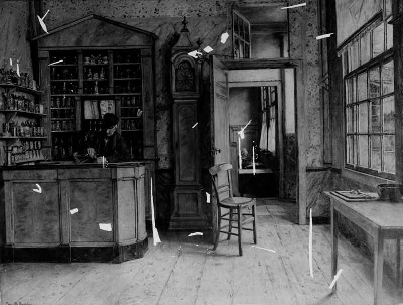De oude herberg 'Het Loodshuis' te Antwerpen