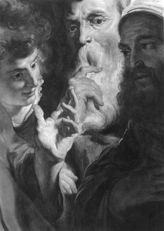 Nicodemus door Jezus onderricht