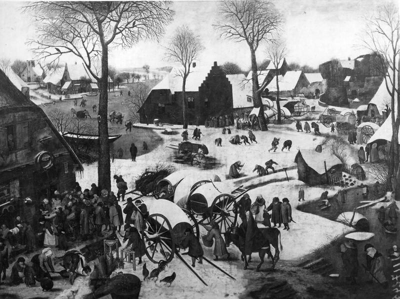 De volkstelling te Bethlehem