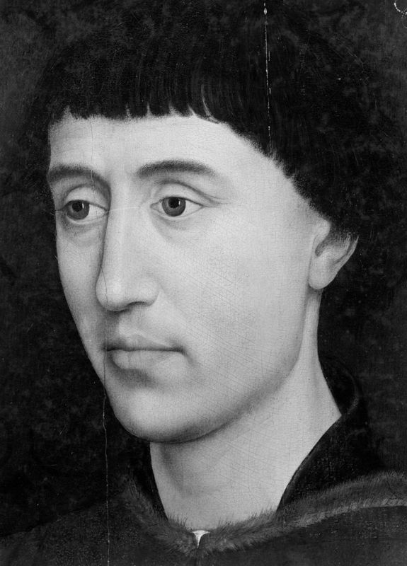 Portret van Jean de Froimont / Heilige Laurentius