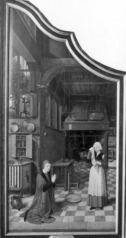 voorzijde: Mirakel van de gebroken zeef /
keerzijde: Mis van de Heilige Gregorius