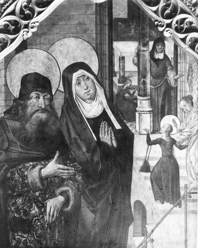Opdracht van Maria in de tempel