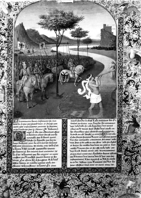 Le passage du Rubicon par César