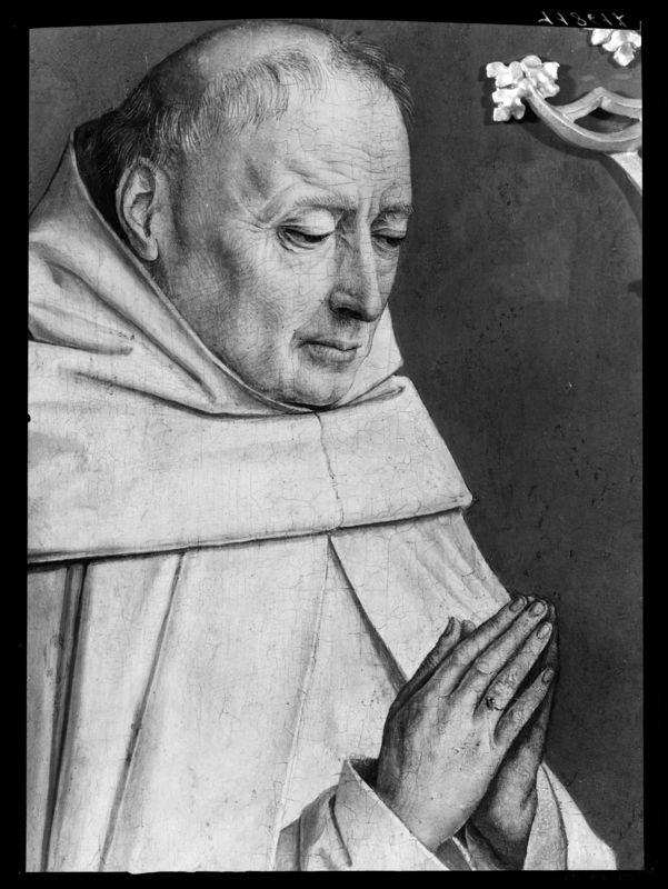 Portret van een monnik