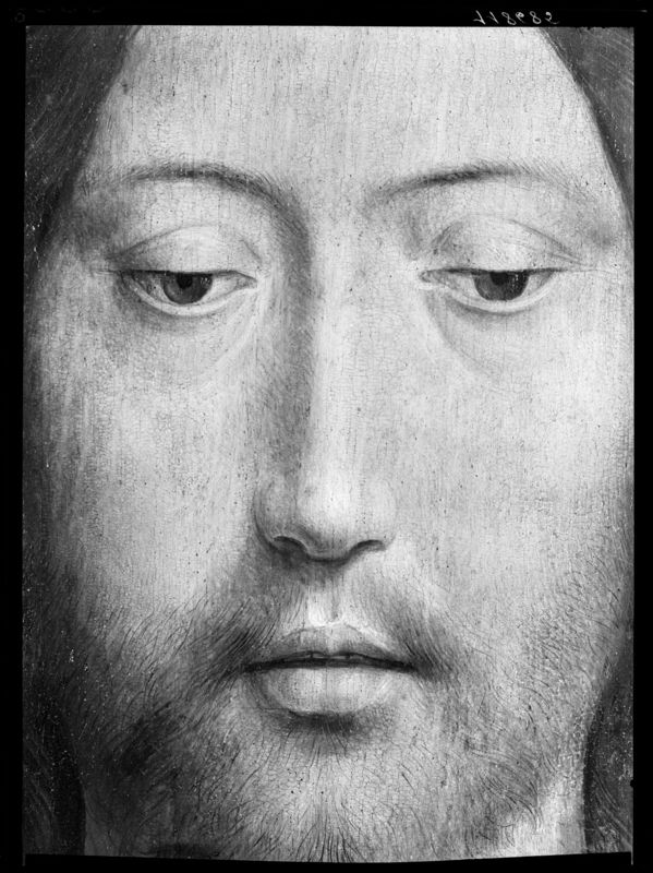 Zegenende Christus tussen zingende en musicerende engelen (Retabel van Nájera)
