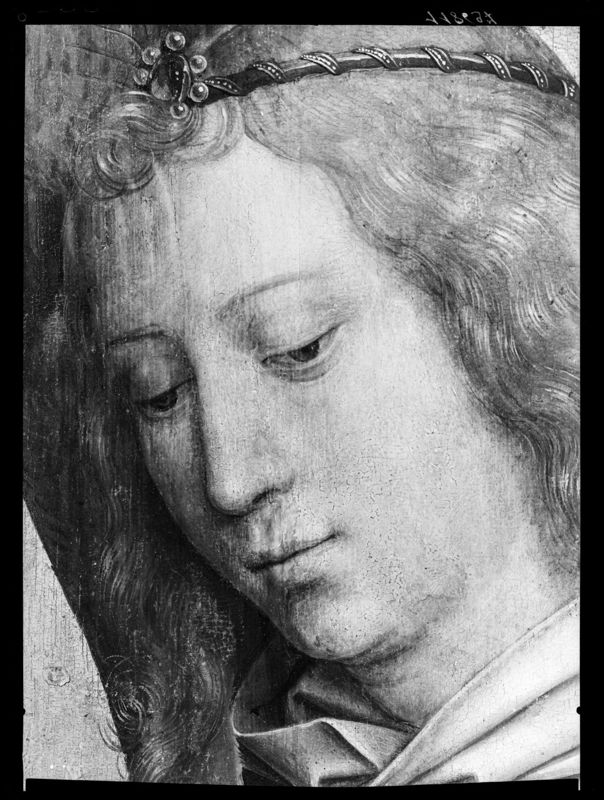 Zegenende Christus tussen zingende en musicerende engelen (Retabel van Nájera)