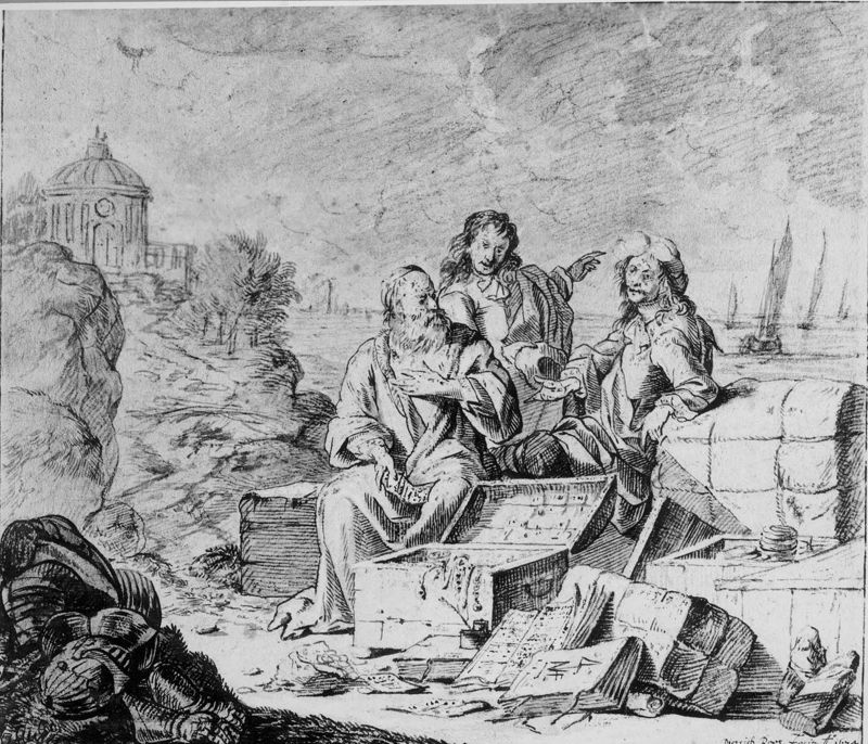 Allegorie van de handel