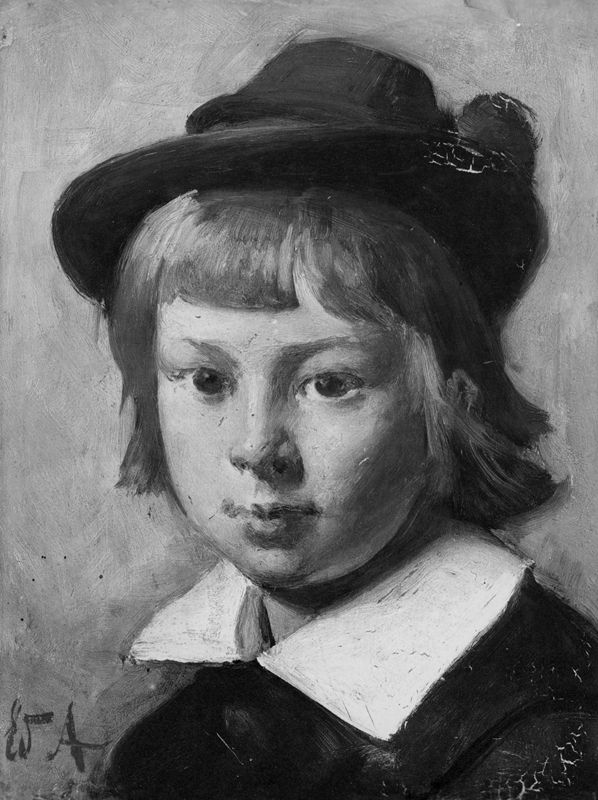 Marcel Binjé, enfant