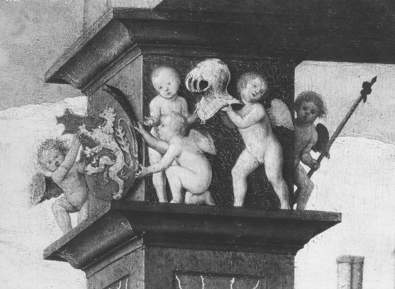Portret van ridder Abel van de Coulster, raadsheer te 's Gravenhage in 1512