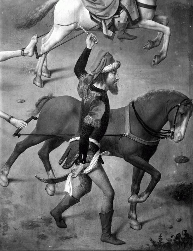 Triptiek met de Marteldood van de Heilige Hippolytus