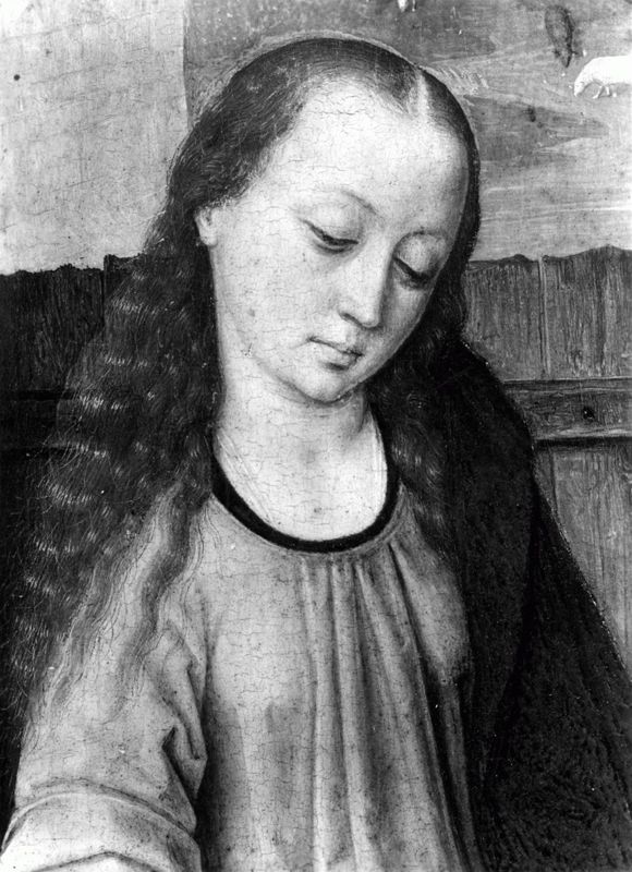 Vierge en prière (Fragment d'une Nativité)