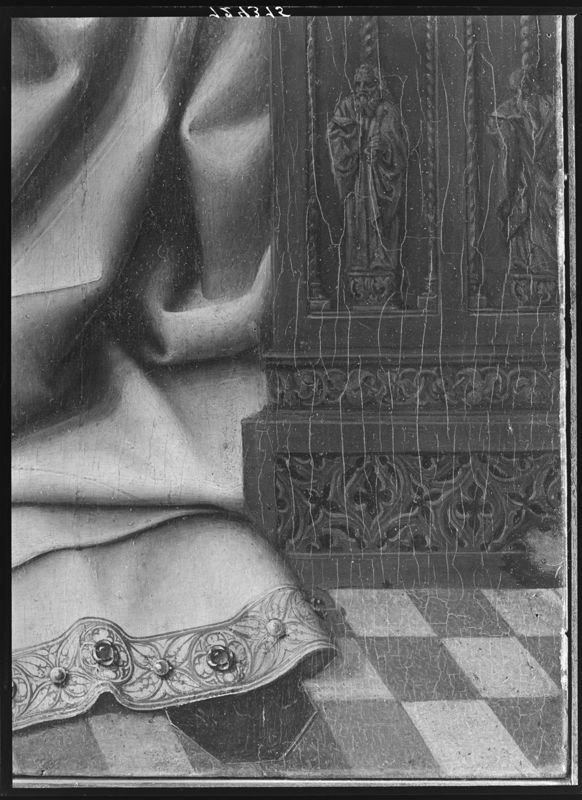 Vierge et Enfant à l'écran d'osier