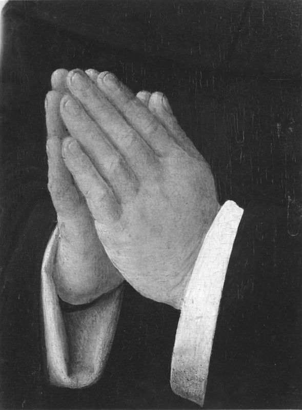 Portrait d'un ecclésiastique en prière