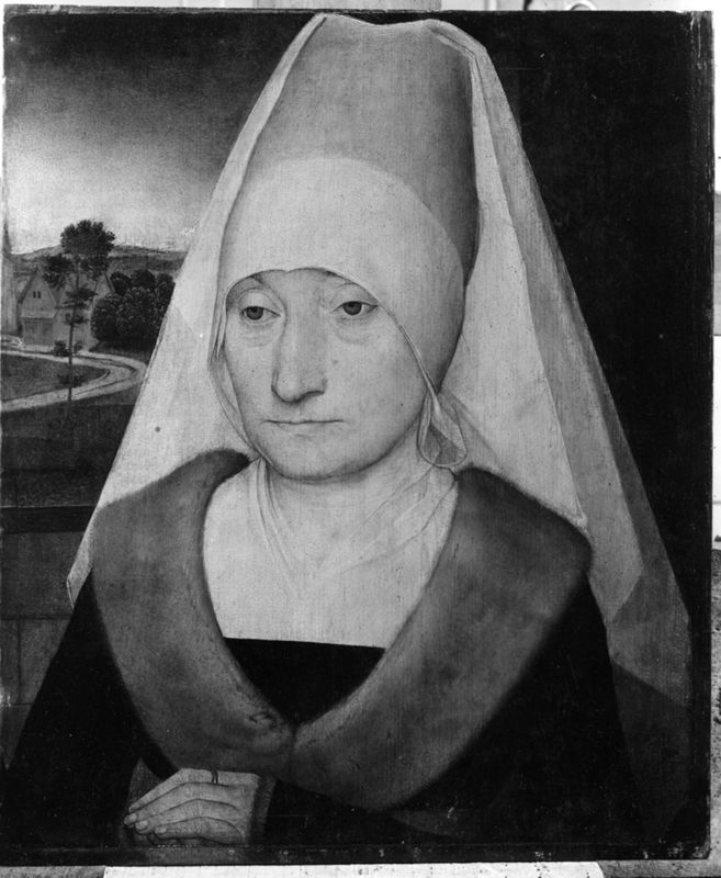 Portrait de femme agée