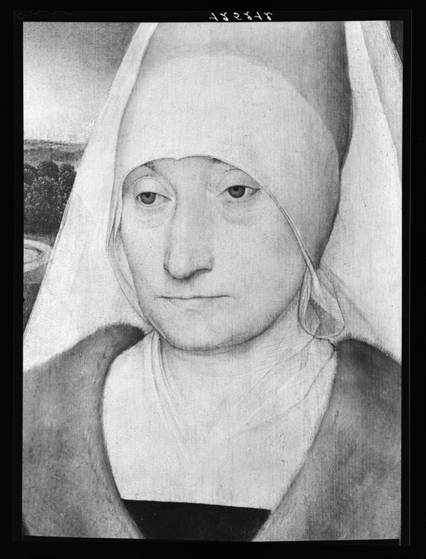 Portrait de femme agée