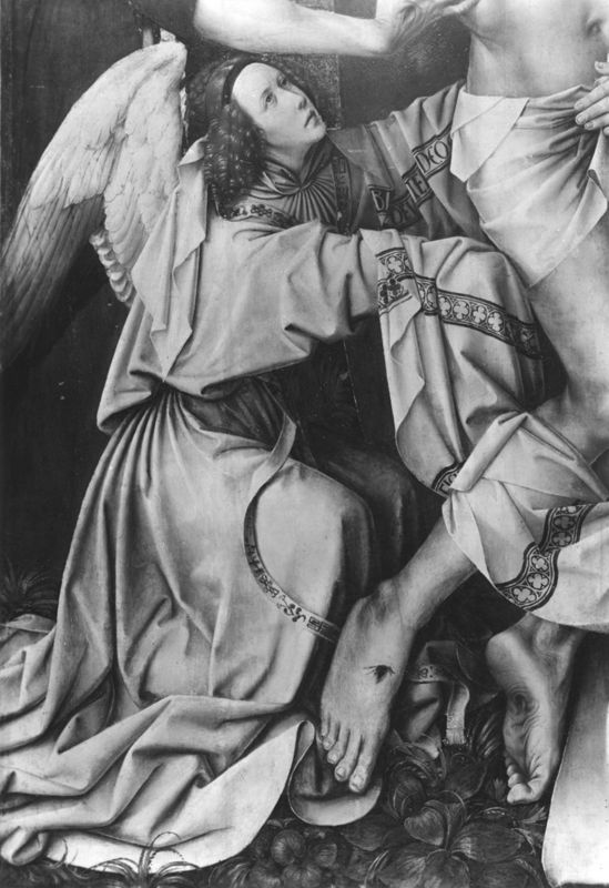 Retable de la Trinité (Trône de Grâce et les trois Marie en pleurs)