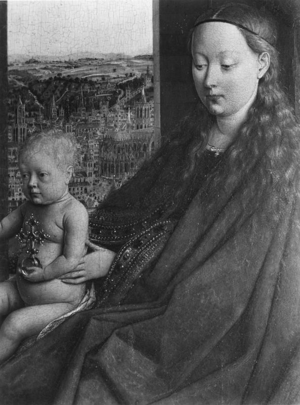 Vierge à l'Enfant avec le Chancelier Rolin