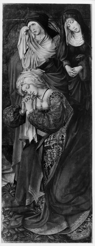 Retable de la Trinité (Trône de Grâce et les trois Marie en pleurs)