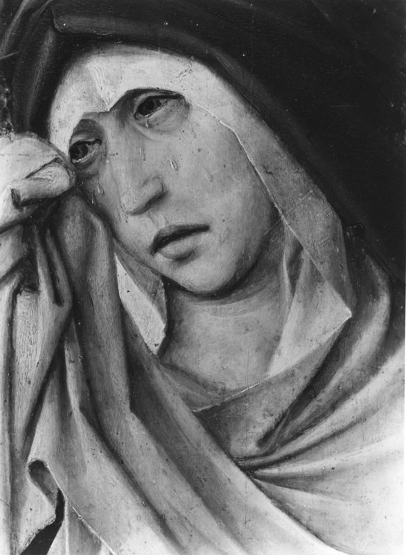 Retable de la Trinité (Trône de Grâce et les trois Marie en pleurs)