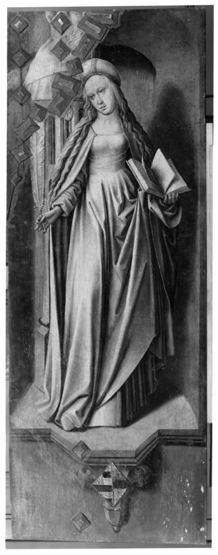 Retable de la Trinité (Trône de Grâce et les trois Marie en pleurs)