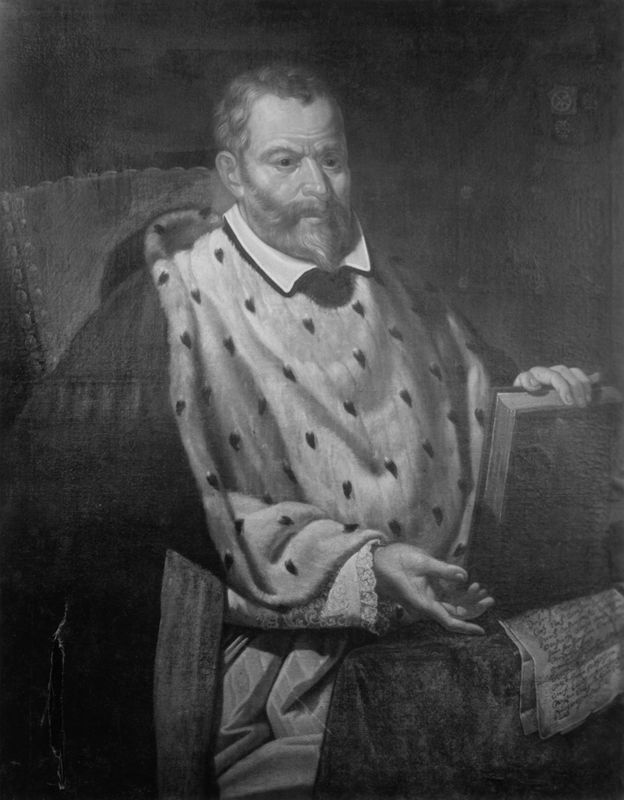 Portret van Jan van Heusden, 18e proost