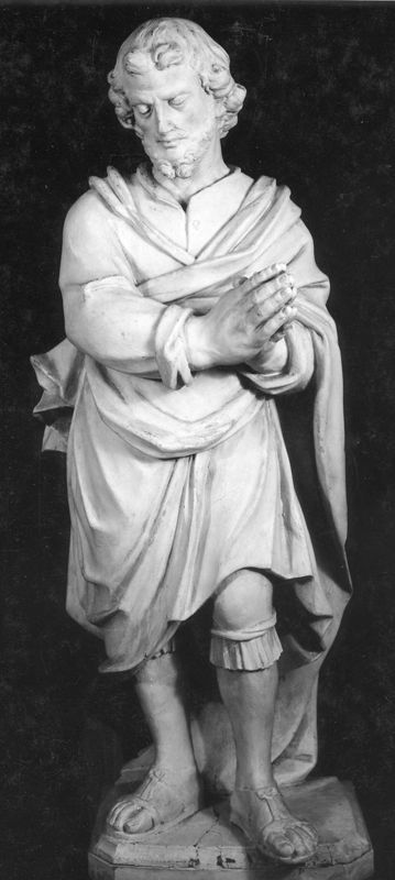 statue religieuse / Memlingmuseum. Oude Apotheek. Sint - Janshospitaal