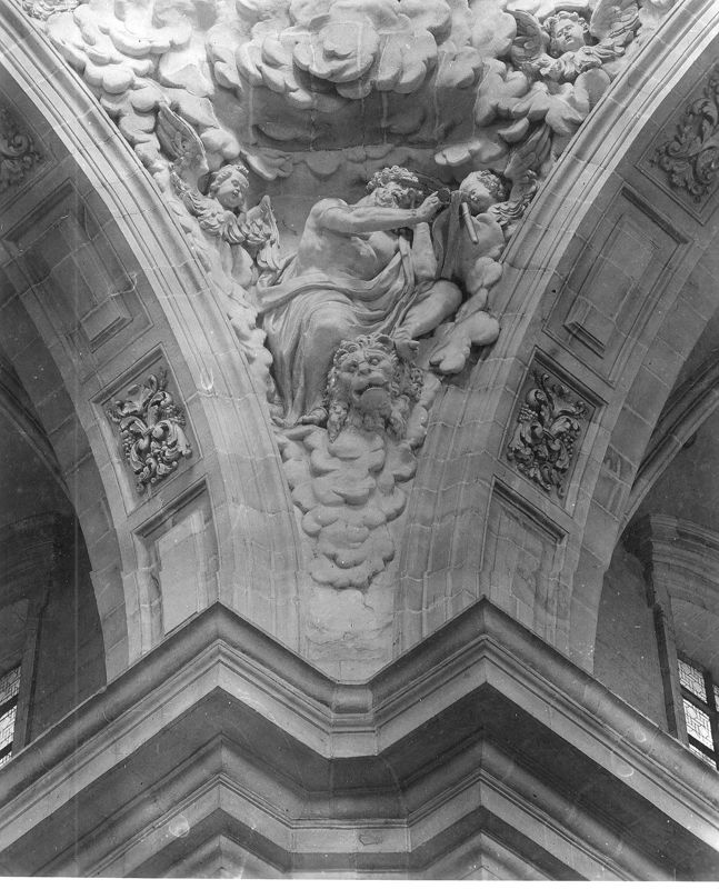 bas-relief[sculpture] / Kerk O.L.Vrouw en Sint-Pieter[Gent]